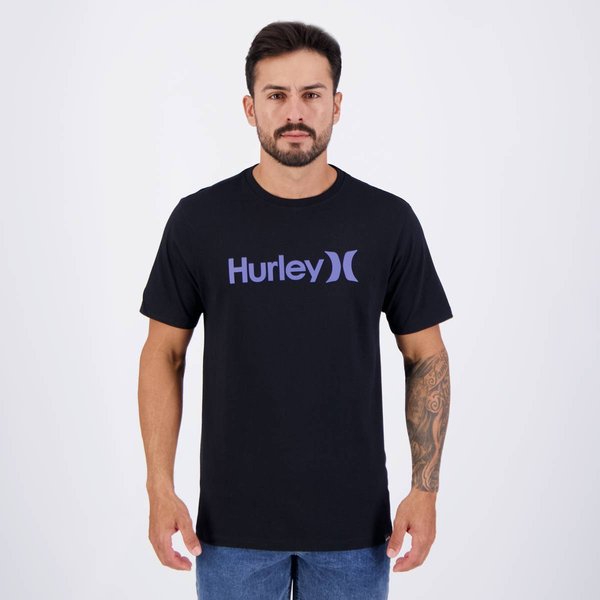 Camiseta Hurley Solid Preta