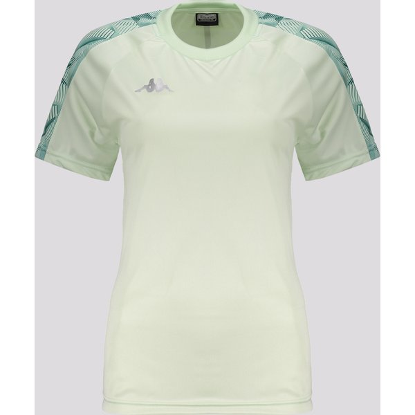 Camiseta Kappa Athens Feminina Verde Claro