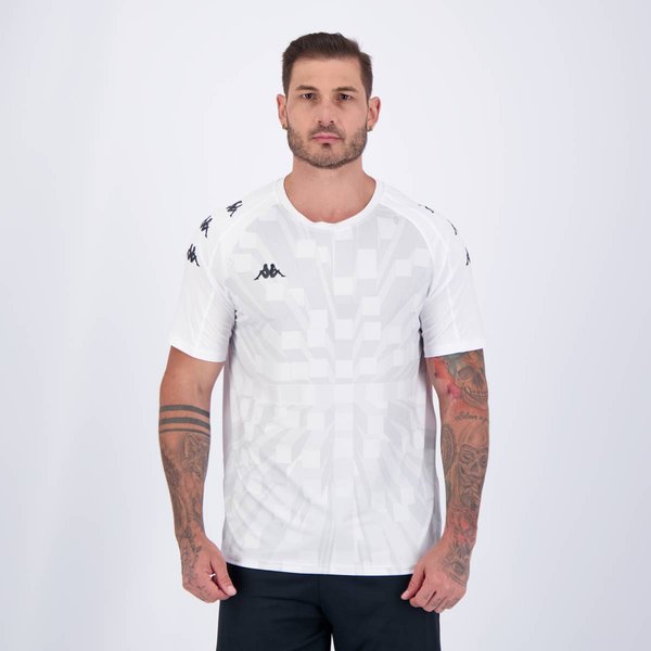 Camiseta Kappa Patchett Branca