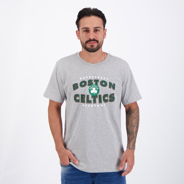 Camiseta NBA Boston Celtics Cinza