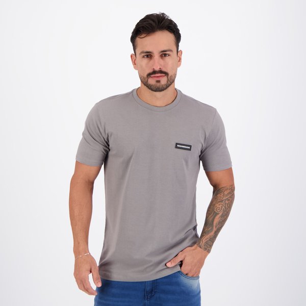 Camiseta Nicoboco Tacos Cinza