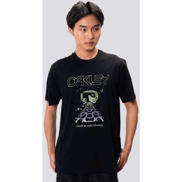 Camiseta Oakley Space Grip Preta