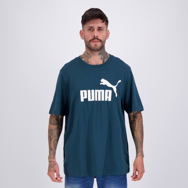Camiseta Puma ESS No. 1 Logo Verde