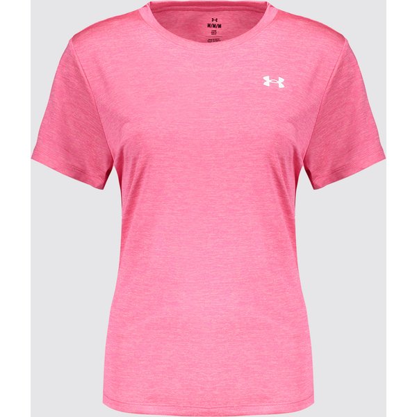 Camiseta Under Armour Tech Twist Feminina Rosa Mescla