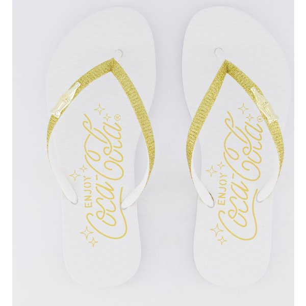 Chinelo Coca Cola Special Feminino Branco