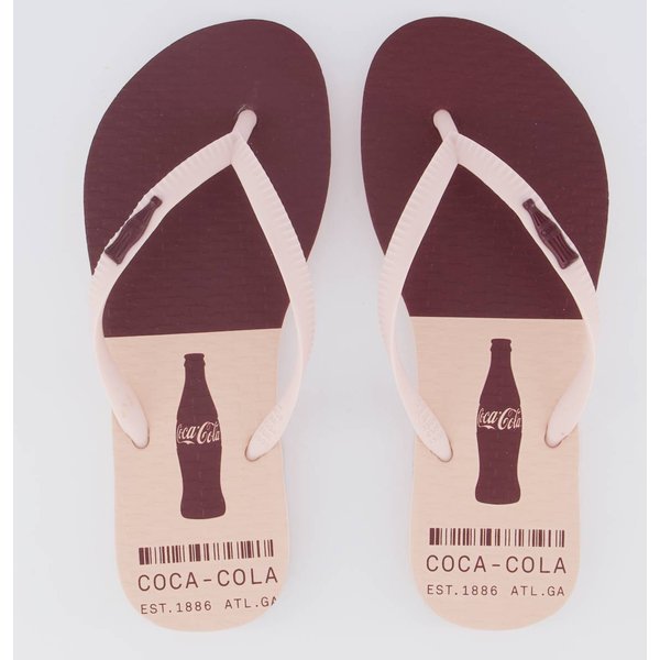 Chinelo Coca Cola Truist Feminino Rose