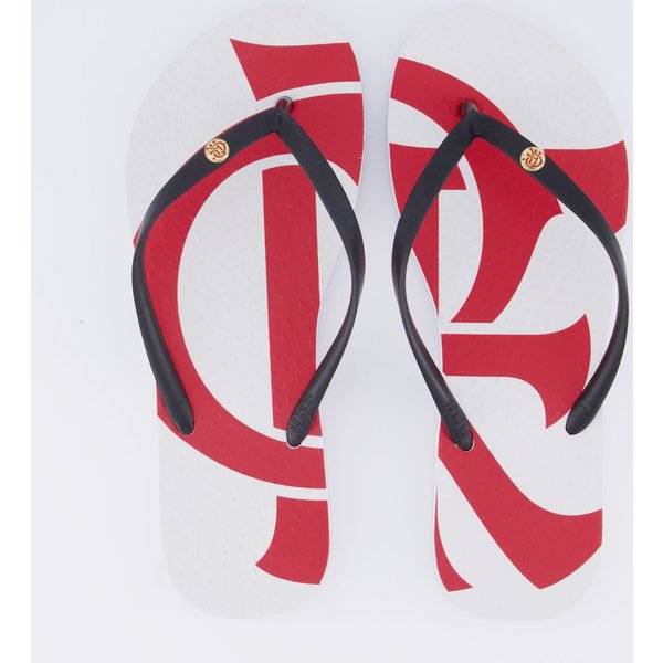 Chinelo Flamengo Basic 2 Feminino Branco