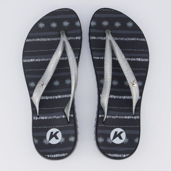 Chinelo Kenner Ibiza Solare Feminino Preto