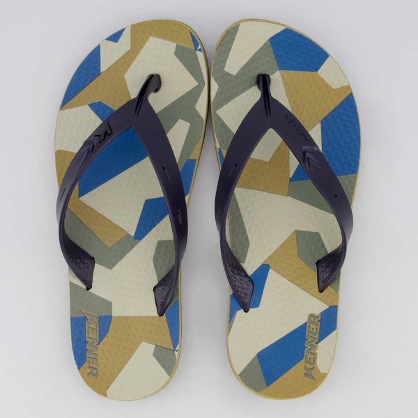 Chinelo Kenner Summer Cammo Azul