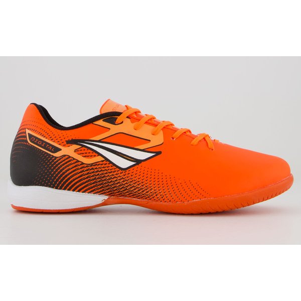 Chuteira Penalty Digital Futsal Laranja