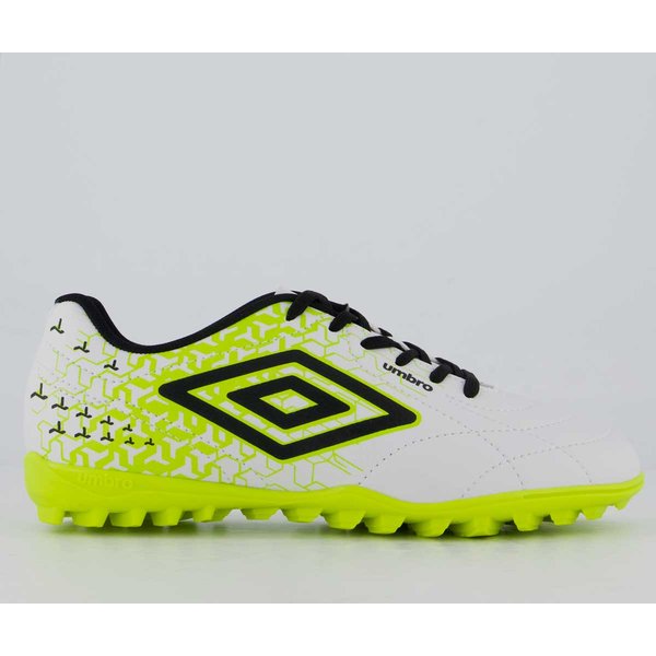 Chuteira Umbro Class Neo Society Branca e Verde