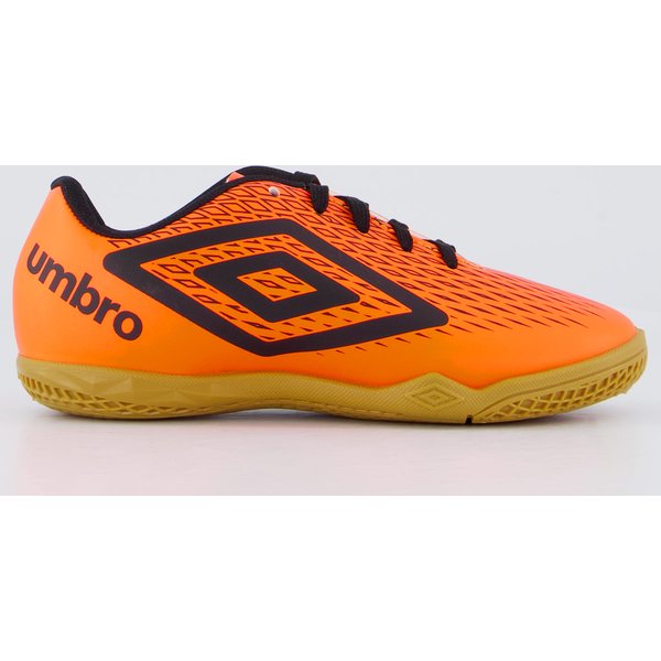Chuteira Umbro X-Diamond Futsal Juvenil Laranja