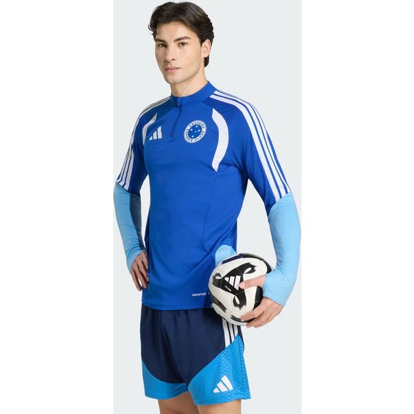 Jaqueta Adidas Cruzeiro Treino Atleta 2026 Azul