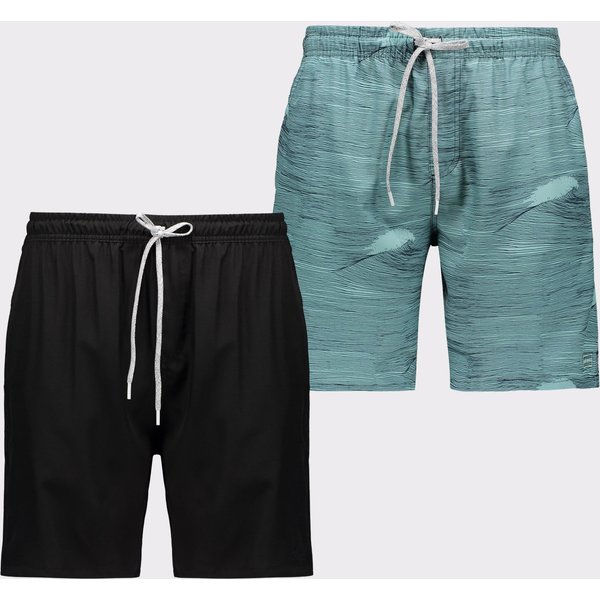 Kit 02 Shorts Nicoboco Azul e Preta