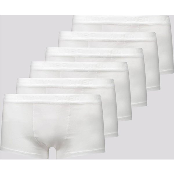 Kit 6 Cuecas Sunga Lupo Algodão Branca