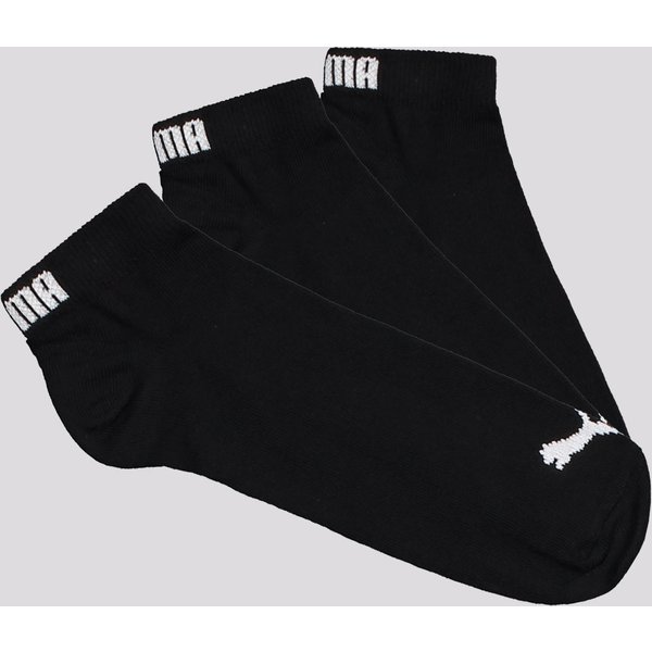 Kit Meia Puma Sapatilha 3 Preta