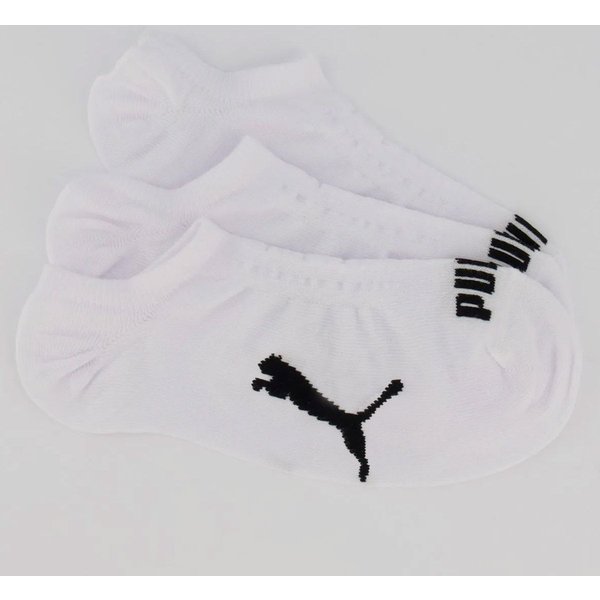 Kit Meia Puma Sapatilha 9 pares Cano Invisível Bra