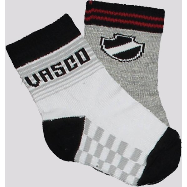 Kit Meias Vasco 2 Pares Infantil