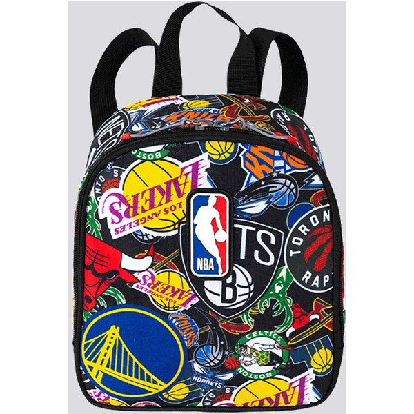 Lancheira NBA Logos Juvenil Colorida
