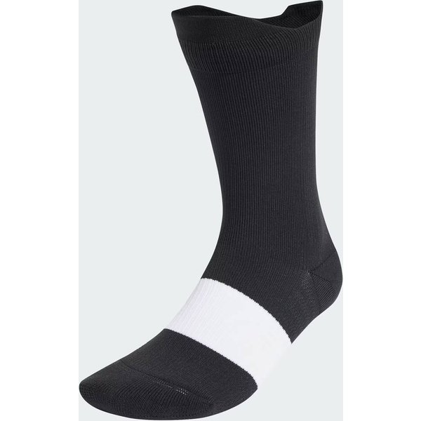 Meia Adidas Cano Médio RUNxGRAFIC Preta e Branca