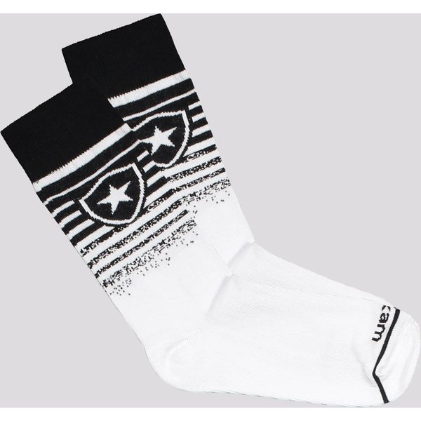 Meia Botafogo Casual Listrada