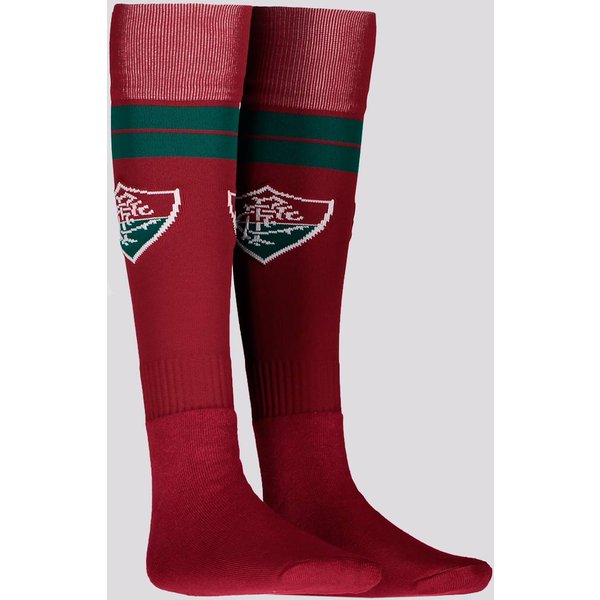 Meião Fluminense Infantil Bordô e Verde