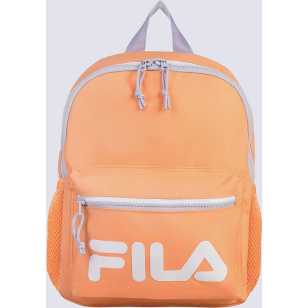 Mochila Fila Mini Colors Letter Laranja e Lilás