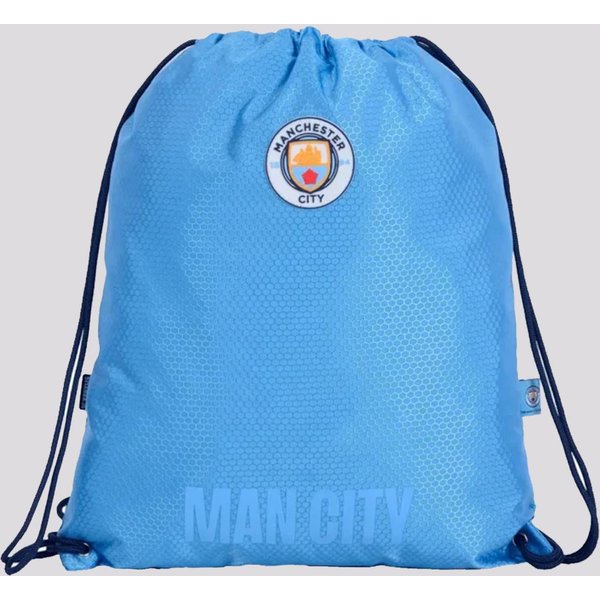 Mochila Saco Manchester City Esportiva Azul