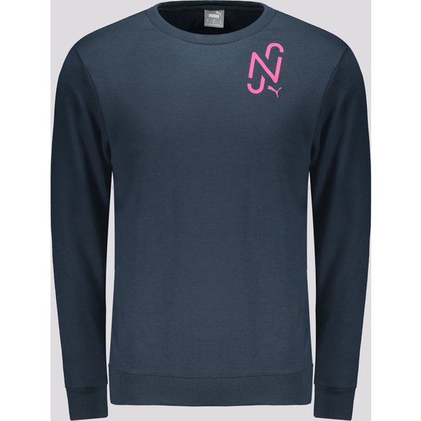 Moletom Puma Neymar Jr Crew Sweat Marinho