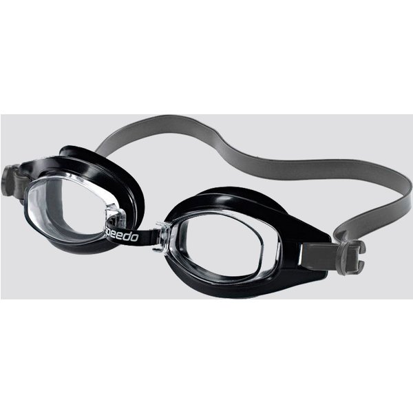 Óculos de Natação Speedo Freestyle Preto e Cinza