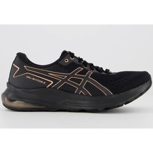 Tênis Asics Gel-Shinobi 2 Feminino Preto e Rosa