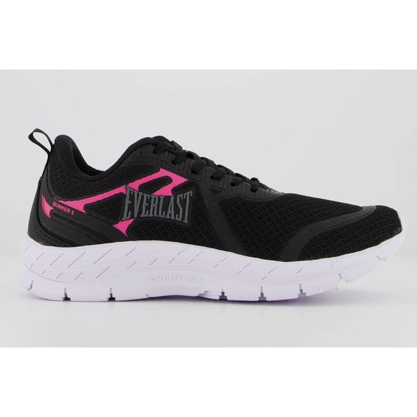 Tênis Everlast Bunker 5 Feminino Preto e Rosa