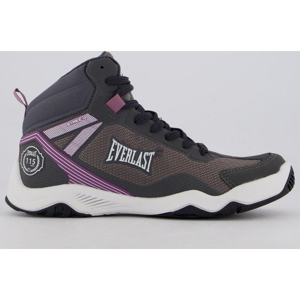 Tênis Everlast Strike 4 Feminino Cinza e Branco