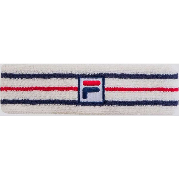 Testeira Fila Vintage Off white e Marinho