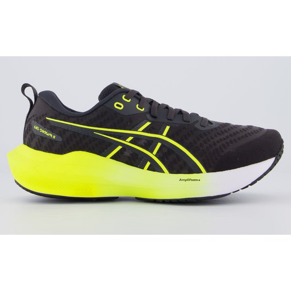 Tênis Asics Gel Shogun 8 Preto e Amarelo