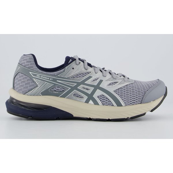 Tênis Asics Gel Shogun ST Cinza e Prata