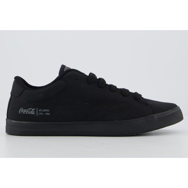 Tênis Coca Cola Yankee Feminino Preto