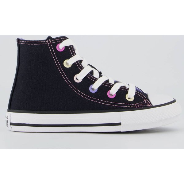 Tênis Converse All Star Chuck Taylor Juvenil Preto e Roxo