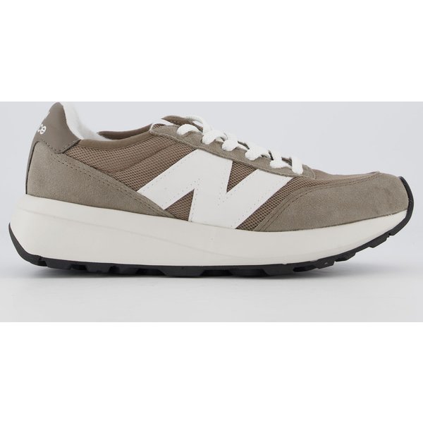 Tênis New Balance 370 V1 Marrom e Bege