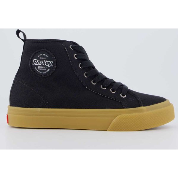Tênis Redley High Látex Preto