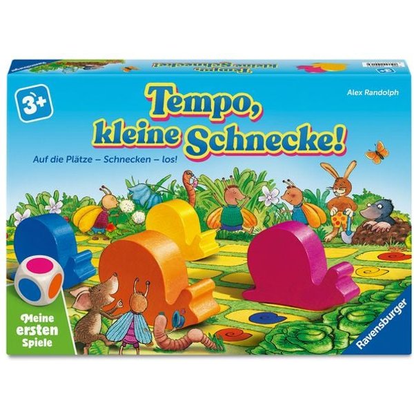 Tempo, kleine Schnecke! - Kinderspiel ab 3 Jahre