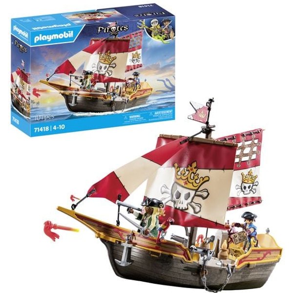 PLAYMOBIL Pirates Piratenschiff