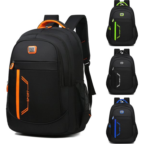 Luggage & Bags backpack men's casual backpack travel backpack business sports primary and secondary school students travel large capacity backpack