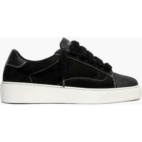 Men's Casual Shoes Numeris Genuine Leather Shell Toe Platform Sneakers Comfortable Lace-Up Style-image