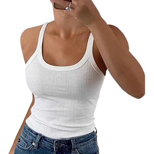 American Hot Girl Camisole Vest For Women In Summer Outer Wear Inner Wear Sports Street Style Tops-image