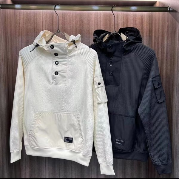 Men's Clothing Autumn Fashion Brand Hooded Sweater Coat Men's New Couple Pullover Long Sleeve Top Loose Shirt Fashion-image
