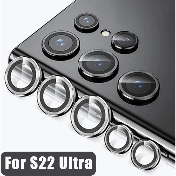 S22 Ultra Glass Metal Camera Lens Case For Samsung Galaxy S22 Ultra Camera Protectors Lens For Samsung Galaxy S22 Ultra-image