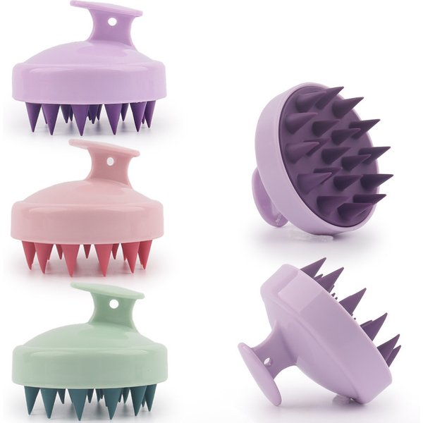 Styling Tools Shampoo Comb With Handle Soft Comb Shampoo Comb Head Scratcher Shampoo