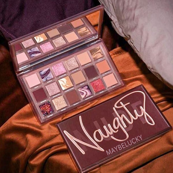 Cross-Border 18-Color Reverse Rose Palette, Matte And Pearlescent Eyeshadow, Princess Color Glitter Eyeshadow-image
