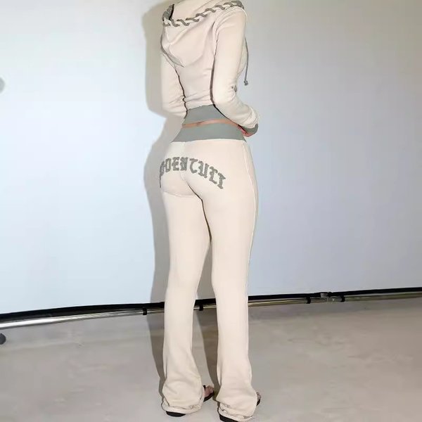 Women's Clothing New Clothing Women's Clothing Hot Products Cardigan Long Sleeve Pants Fashion Suit